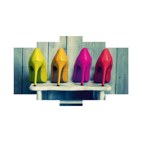 5dílný obraz Heels