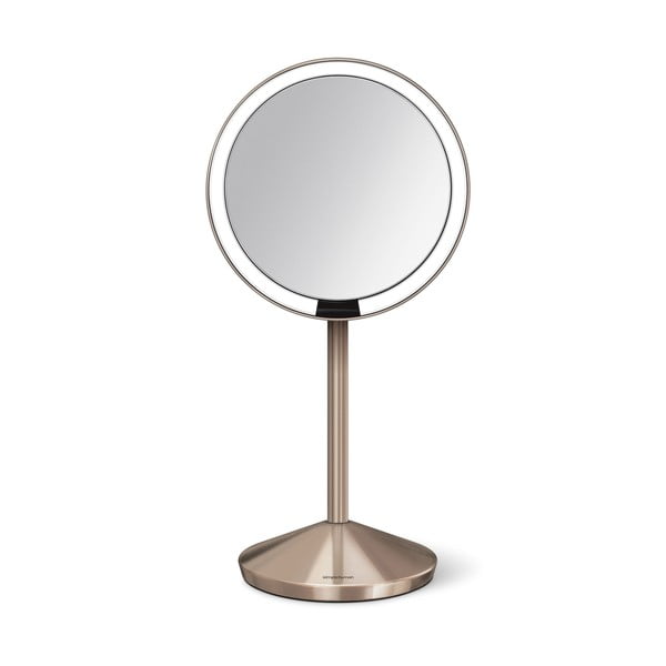 Козметично огледало със светлина/увеличително (10x) ø 12 cm Travel – simplehuman-image-1