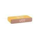 Дигитална аларма с безжично зарядно Retro Flat LED – Karlsson