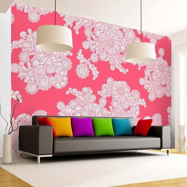 Velkoformátová tapeta Artgeist Pink Clouds, 280 x 400 cm
