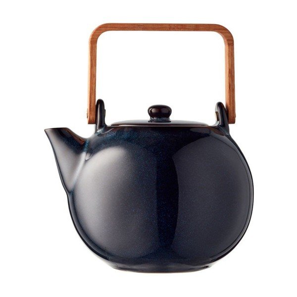 Тъмносин керамичен чайник с цедка 1,2 l Gastro Blue – Bitz