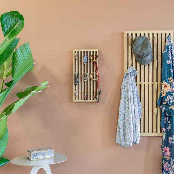 Метална стенна закачалка в естествен цвят 24 cm Parco – Spinder Design-image-4