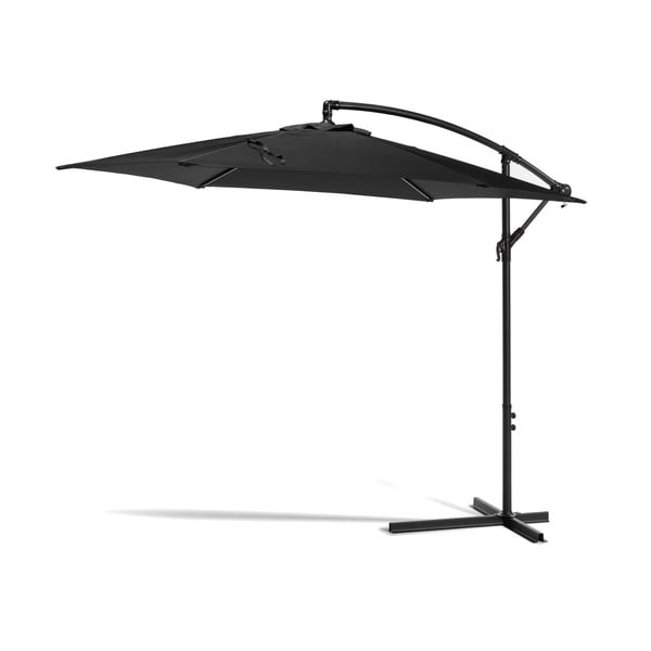 Черен чадър без основа Bonami Essentials Happy Sun, ø 300 cm