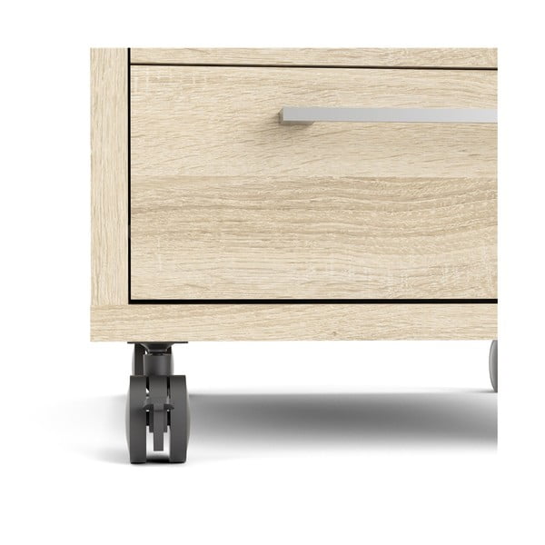 Заключващ се шкаф в дъбов декор в естествен цвят 48x68 cm Prima - Tvilum-image-4