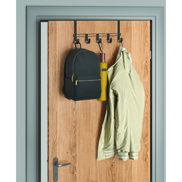 Черна закачалка от неръждаема стомана Lava - Metaltex-image-1