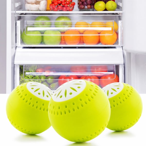 Комплект от 3 топчета против миризми за хладилника - InnovaGoods-image-3