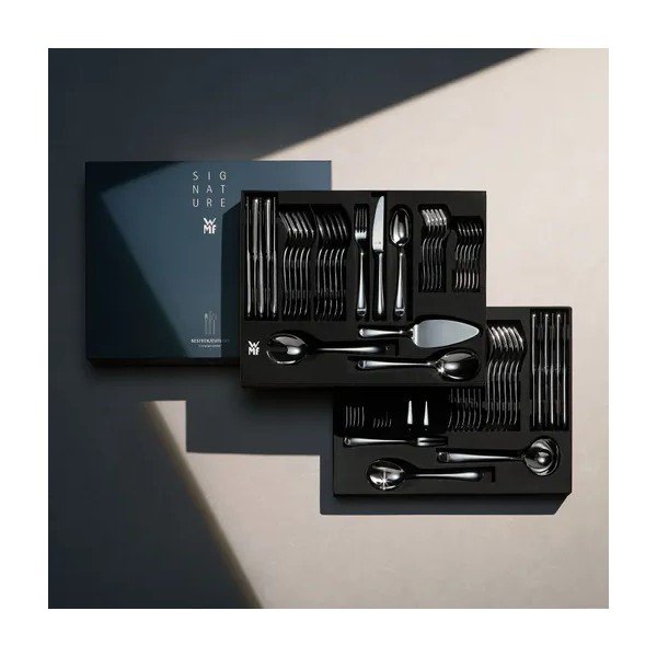 Прибори за хранене от неръждаема стомана в сребрист цвят 66 бр. Sentic – WMF-image-1