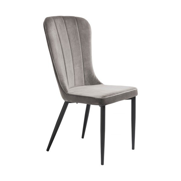 Сив трапезен стол Hudson - Unique Furniture