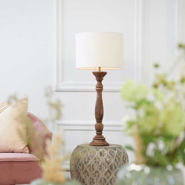 Кремав абажур ø 30 cm Livigno – Light & Living-image-1