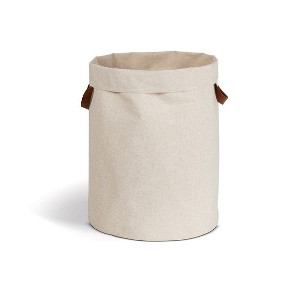 Бежов текстилен кош за пране 69 l Soft Storage – Bigso-image-2
