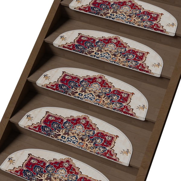 Стълбищни стъпала в комплект от 16 части 20x65 cm Floral Path - Vitaus-image-1