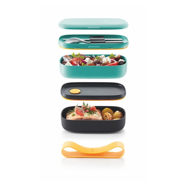 Кутия за обяд 2 бр. To Go – Lékué-image-1