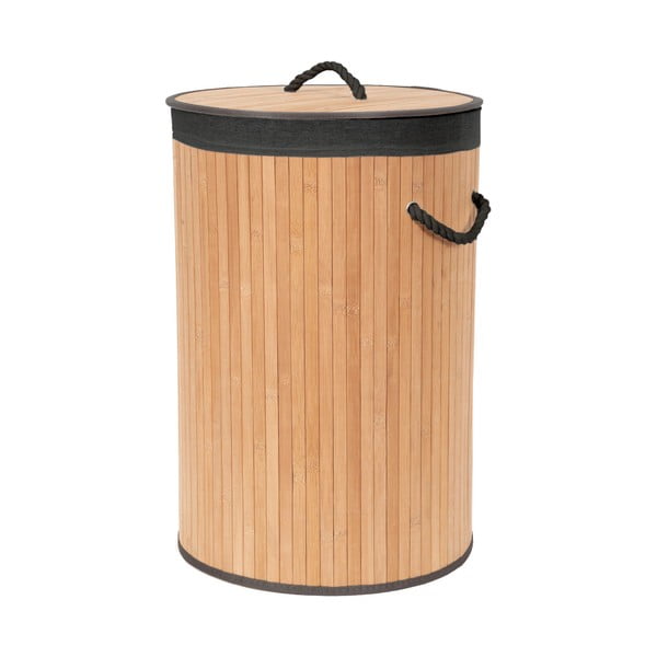 Бамбуков кош за пране естествен 70 l Bamboo – Compactor