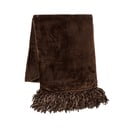 Тъмнокафяво каре Flanelo, 170 x 130 cm - Tiseco Home Studio