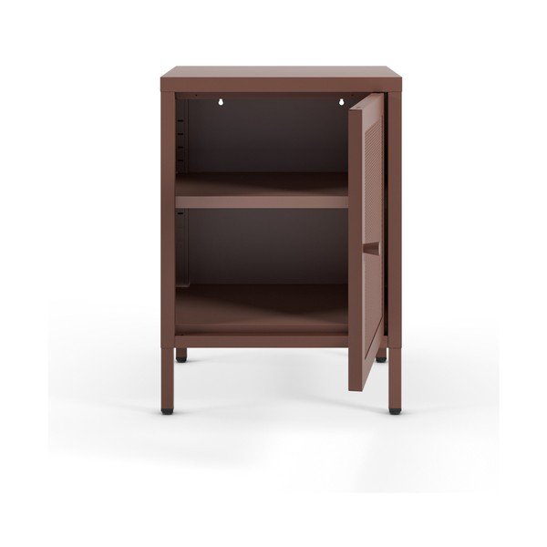 Бордо нощно шкафче Fayna – Marckeric-image-1
