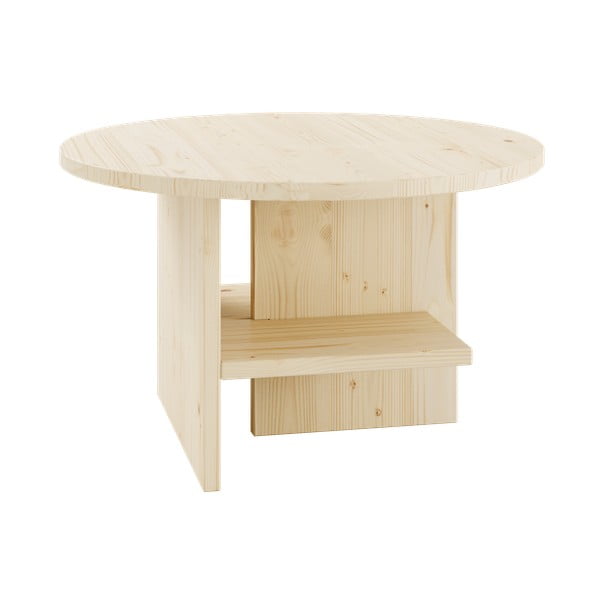 Кръгла масичка за кафе в естествен цвят Rondure - Karup Design-image-1