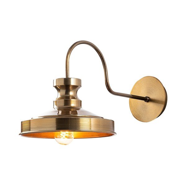 Стенна лампа  в златист цвят ø 22 cm Kiruna – Opviq lights-image-2