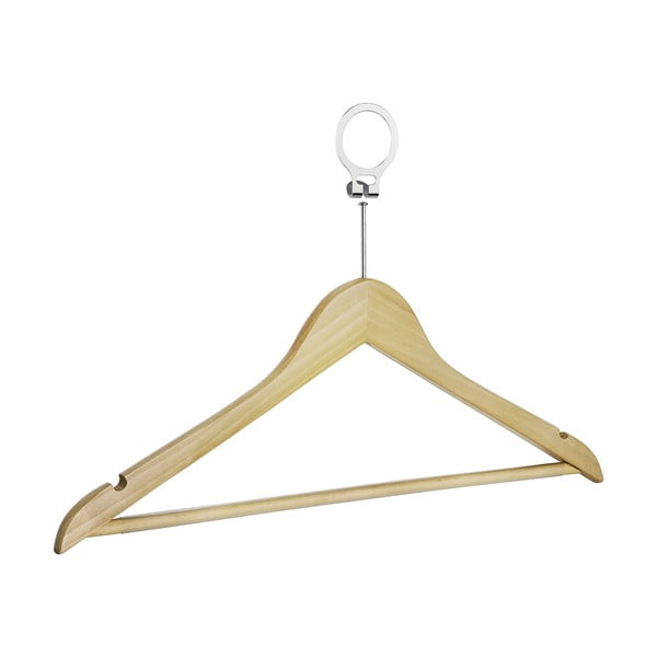 Дървени закачалки в комплект от 4 бр. Hotel – Wenko-image-2