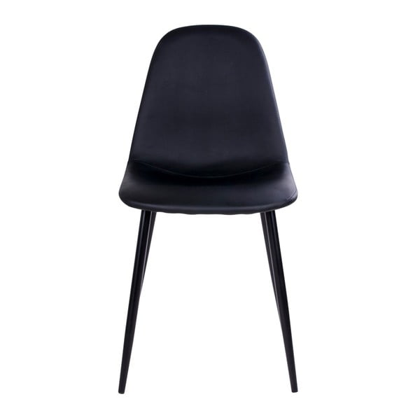 Sada 2 černých židlí s černými nohami House Nordic Stockholm-image-4