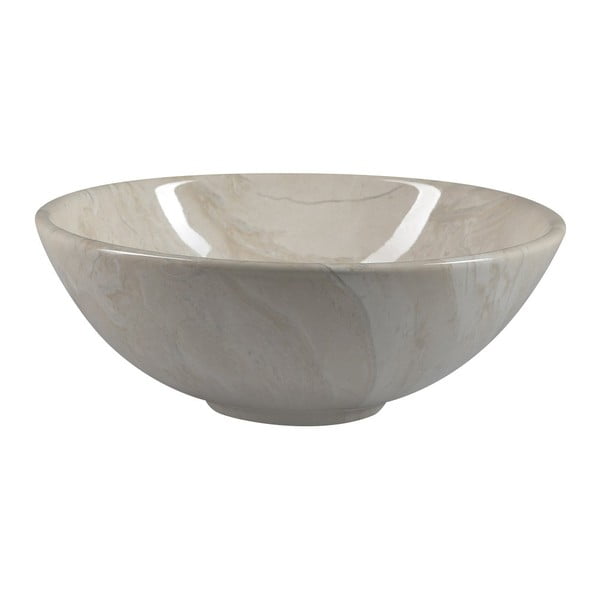 Бежова керамична кръгла мивка ø 42 cm Dalma – Sapho-image-2