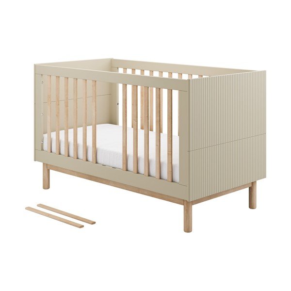 Кремаво детско легло 70x140 cm Miloo - Pinio-image-2