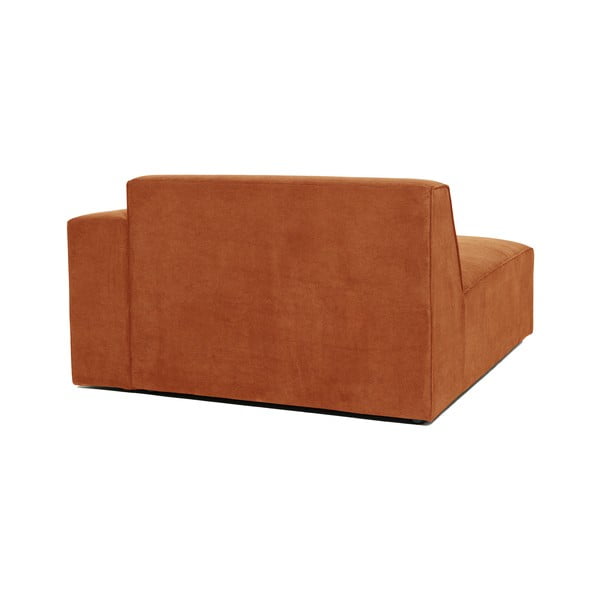 Модул за оранжев велурен диван (десен ъгъл) Sting - Scandic-image-3