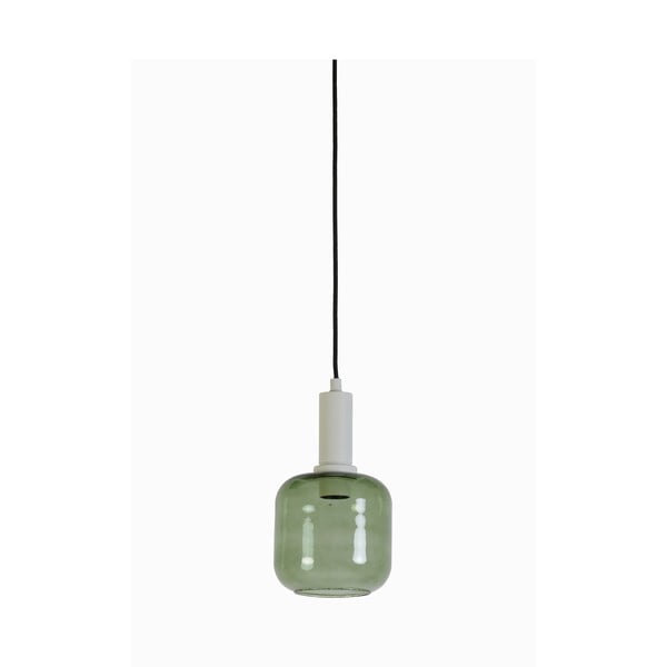 Зелена лампа за таван със стъклен абажур ø 16 cm Lekar - Light & Living