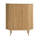 Шкаф от дъб в естествен цвят 110x125 cm Carno - Unique Furniture