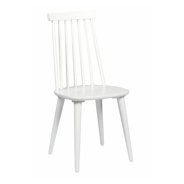 Bílá dubová židle Folke Nymph