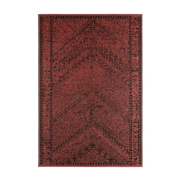 Тъмночервен килим на открито , 140 x 200 cm Mardin - NORTHRUGS