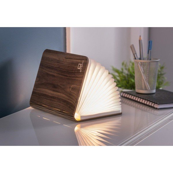 Кафява светлинна декорация с USB Booklight – Gingko-image-3