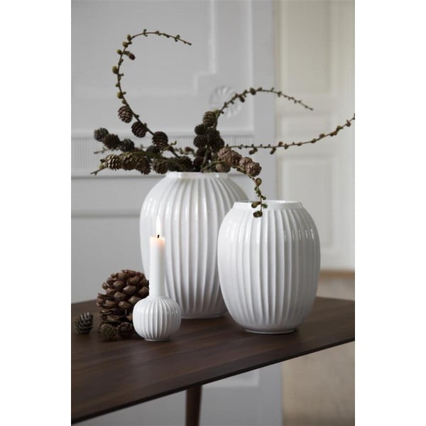 Свещник от бял порцелан Hammershoi, ⌀ 7,5 cm Hammershøi - Kähler Design-image-4