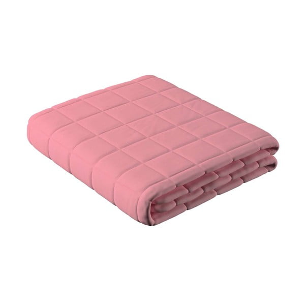 Розова ватирана покривка за двойно легло 170x210 cm Happiness - Yellow Tipi