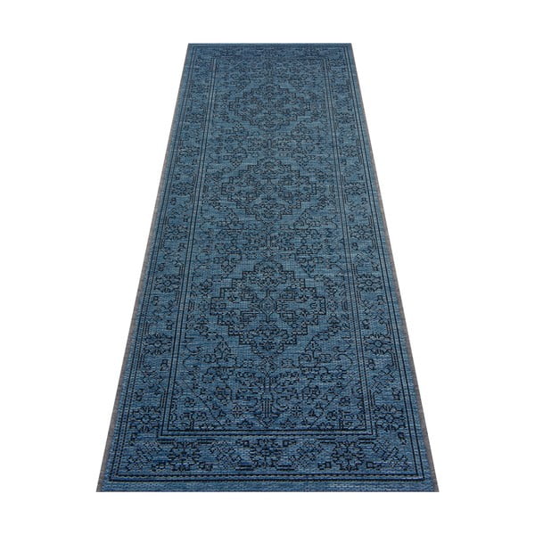 Тъмносин килим за открито , 70 x 200 cm Tyros - NORTHRUGS-image-2