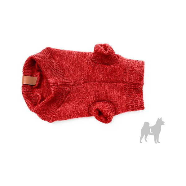 Червен пуловер за кучета Trip, размер. L - Marendog-image-3