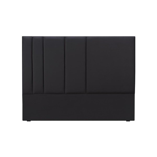 Черна табла за глава Dahlia, 120 x 140 cm - Mazzini Sofas