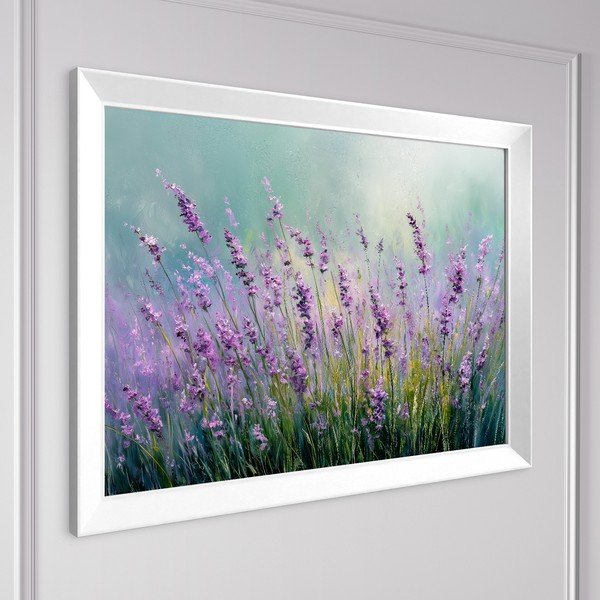 Печатна картина с включена рамка 75x56 cm Lavender – Styler-image-3