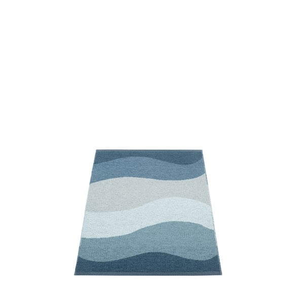 Син килим за открито и закрито 70x100 cm Urvi Water – Pappelina-image-2