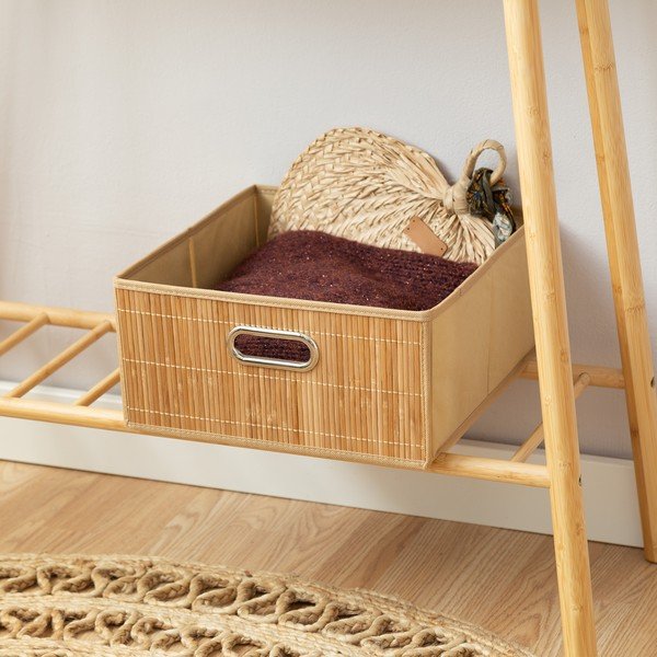 Бамбукова кошница 31x31x15 cm Anji – Compactor-image-2