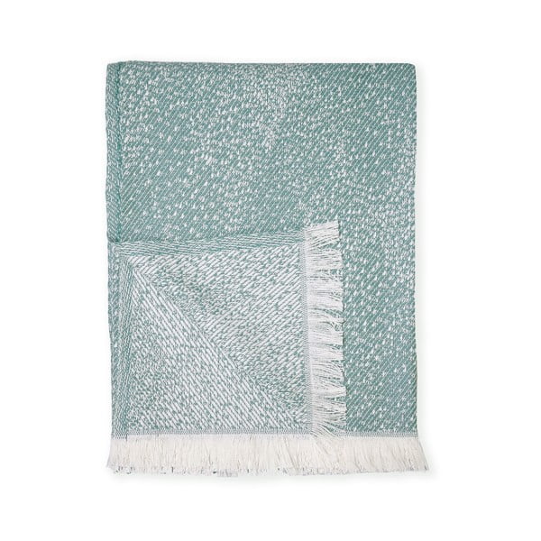Зелено одеяло с памук Dotty , 140 x 180 cm Diamond - Euromant