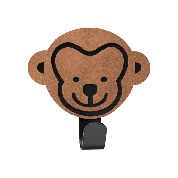 Кафява стоманена кука без пробиване Monkey Nupo – LIND DNA