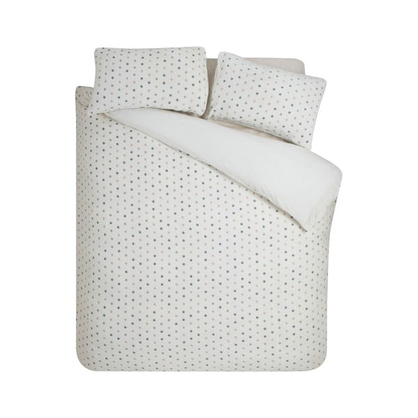 Кремаво единично  спално бельо от микроплюш 135x200 cm Cosy Spot – Catherine Lansfield