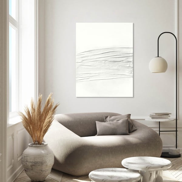 Ръчно рисувана картина 90x118 cm White Passion – Malerifabrikken-image-1