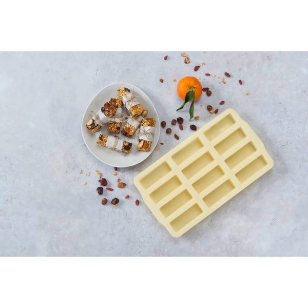 Жълта силиконова форма за печене Patisserie, 34 x 19 cm - Fackelmann-image-2