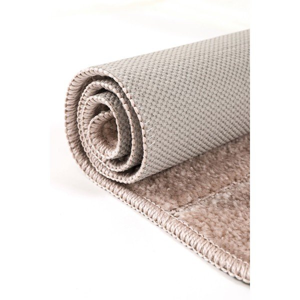 Кафяви килими за баня в комплект 2 бр. 50x80 cm Yeni Cizgli – Foutastic-image-4