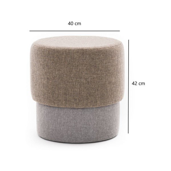 Светлокафява табуретка Felix - Artie-image-4