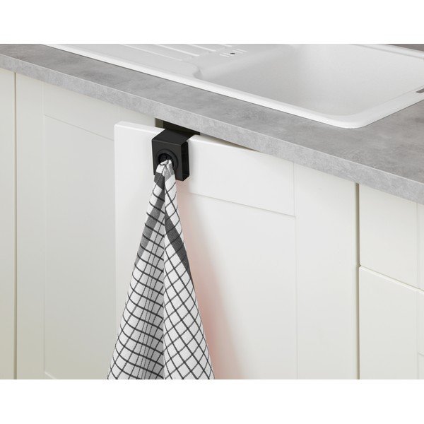 Черна кука за окачване Black Outdoor Kitchen - Wenko-image-1