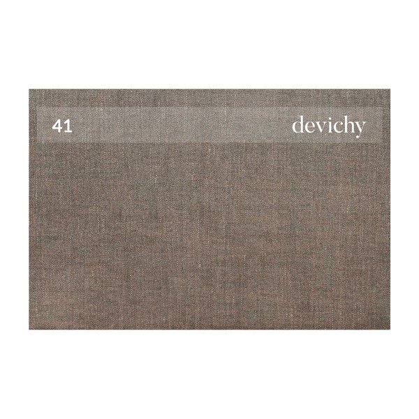 Тъмнобежов триместен диван Levie - devichy-image-1
