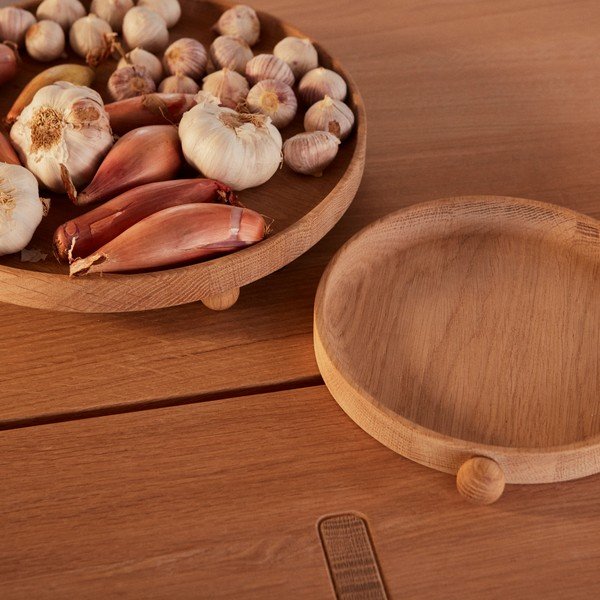 Дървена тава ø 20 cm Inka – OYOY Living Design-image-1