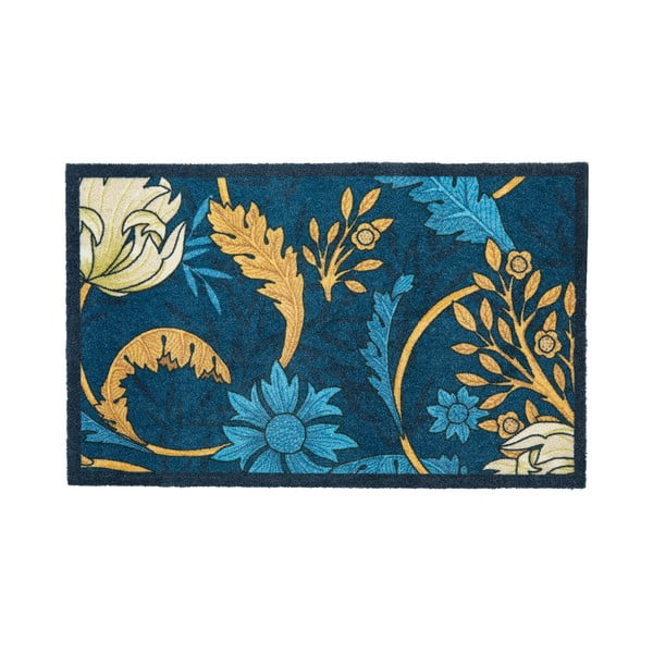 Изтривалка 50x80 cm William Morris Blue – Artsy Doormats